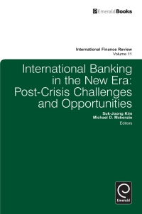 Imagen de portada: International Banking in the New Era 9781849509121