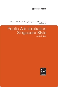 Cover image: Public Administration Singapore-Style 9781849509244