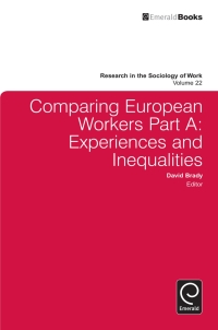 Cover image: Comparing European Workers 9781849509466