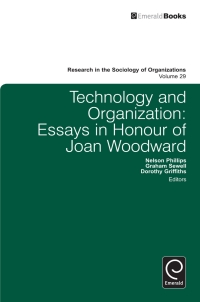 Imagen de portada: Technology and Organization 9781849509848