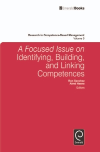 Omslagafbeelding: A Focused Issue on Identifying, Building and Linking Competences 9781849509909