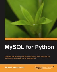 Imagen de portada: MySQL for Python 1st edition 9781849510189