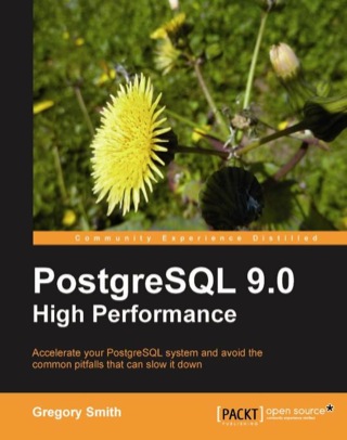صورة الغلاف: PostgreSQL 9.0 High Performance 1st edition 9781849510301