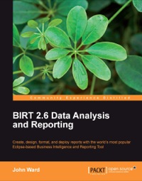Imagen de portada: BIRT 2.6 Data Analysis and Reporting 1st edition 9781849511667