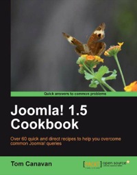 Titelbild: Joomla! 1.5 Cookbook 1st edition 9781849512367