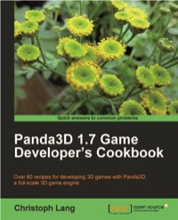 Omslagafbeelding: Panda3d 1.7 Game Developer's Cookbook 1st edition 9781849512923