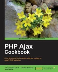 Imagen de portada: PHP Ajax Cookbook 1st edition 9781849513081