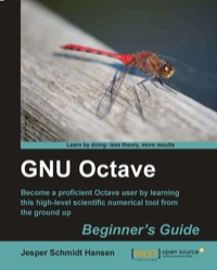 Cover image: GNU Octave Beginner's Guide 1st edition 9781849513326