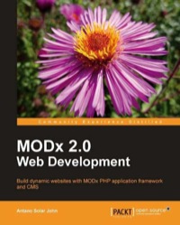 Cover image: ModX Web Development - Second Edition 2nd edition 9781849513487