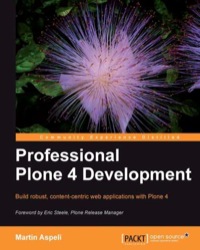 Titelbild: Professional Plone 4 Development 1st edition 9781849514422