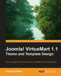 Immagine di copertina: Joomla! VirtueMart 1.1 Theme and Template Design 1st edition 9781849514545