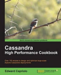 Imagen de portada: Cassandra High Performance Cookbook 1st edition 9781849515122