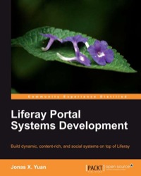 Cover image: Liferay Portal Systems Development 1st edition 9781849515986