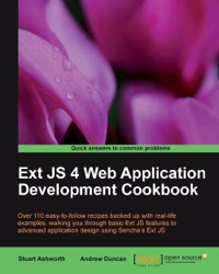 Imagen de portada: Ext JS 4 Web Application Development Cookbook 1st edition 9781849516860