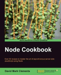 Cover image: Node Cookbook 1st edition 9781849517188