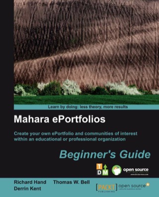 Cover image: Mahara ePortfolios: Beginner's Guide 1st edition 9781849517768