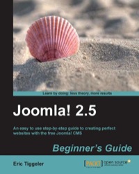 Imagen de portada: Joomla! 2.5 Beginner’s Guide 1st edition 9781849517904