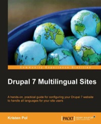 Cover image: Drupal 7 Multilingual Sites 1st edition 9781849518185