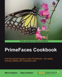 Imagen de portada: PrimeFaces Cookbook 1st edition 9781849519281