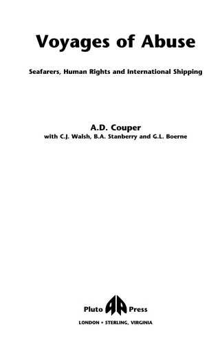 Cover image: Voyages of Abuse 1st edition 9780745315454