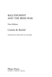 Cover image: Ballymurphy and the Irish War 2nd edition 9780745315140