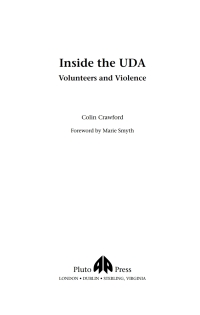 Cover image: Inside the U D A 1st edition 9780745321066