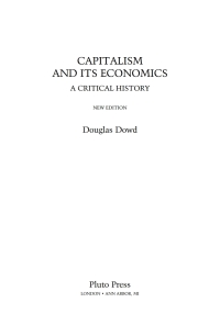 Cover image: Capitalism and Its Economics 2nd edition 9780745322797