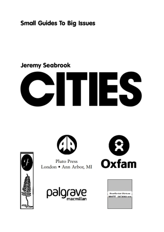 Cover image: Cities 1st edition 9780745323077
