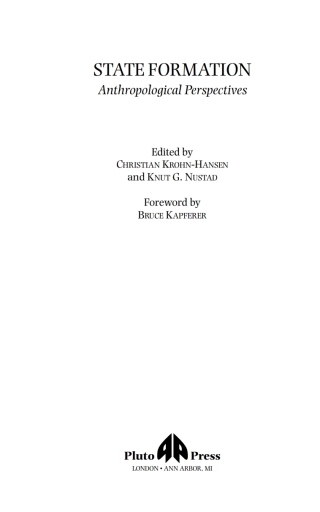 Cover image: State Formation 1st edition 9780745324425