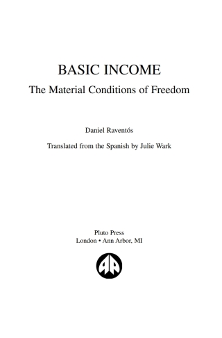Imagen de portada: Basic Income 1st edition 9780745326306