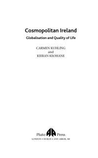 صورة الغلاف: Cosmopolitan Ireland 1st edition 9780745326504