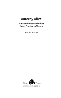 Cover image: Anarchy Alive! 1st edition 9780745326832