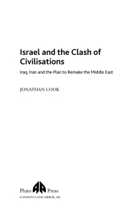 Imagen de portada: Israel and the Clash of Civilisations 1st edition 9780745327549