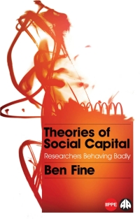 Cover image: Theories of Social Capital 1st edition 9780745329963