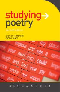Imagen de portada: Studying Poetry 1st edition 9780340985151