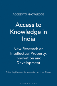 Cover image: Access to Knowledge in India 1st edition 9781849665261