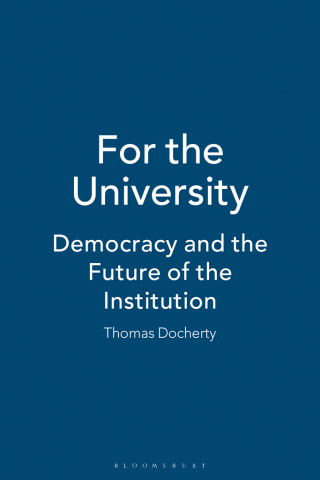 Cover image: For the University 1st edition 9781849666152