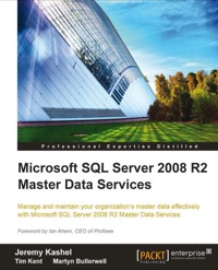 Imagen de portada: Microsoft SQL Server 2008 R2 Master Data Services 1st edition 9781849680509
