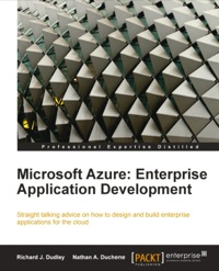 Immagine di copertina: Microsoft Azure: Enterprise Application Development 1st edition 9781849680981