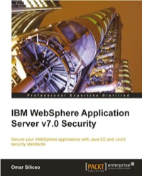 Cover image: IBM WebSphere Application Server v7.0 Security 1st edition 9781849681483