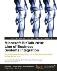 Cover image: Microsoft BizTalk 2010: Line of Business Systems Integration 1st edition 9781849681902