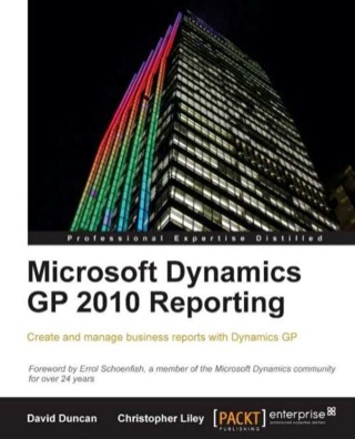 Cover image: Microsoft Dynamics GP 2010 Reporting 1st edition 9781849682183