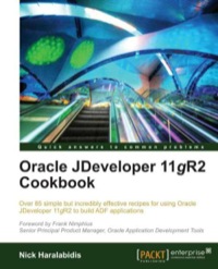 Titelbild: Oracle JDeveloper 11gR2 Cookbook 1st edition 9781849684767