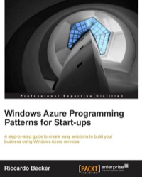 表紙画像: Windows Azure programming patterns for Start-ups 1st edition 9781849685603