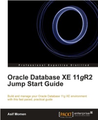 Cover image: Oracle Database XE 11gR2 Jump Start Guide 1st edition 9781849686747