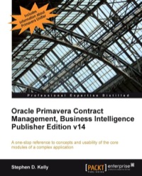 Imagen de portada: Oracle Primavera Contract Management, Business Intelligence Publisher Edition v14 1st edition 9781849686907