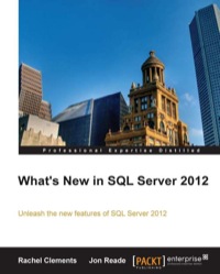 Imagen de portada: What's New in SQL Server 2012 1st edition 9781849687348