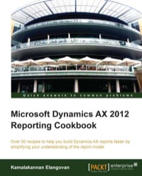 Titelbild: Microsoft Dynamics AX 2012 Reporting Cookbook 1st edition 9781849687720