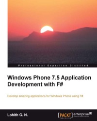 Omslagafbeelding: Windows phone 7.5 application development with F# 1st edition 9781849687843