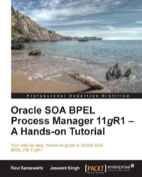 Imagen de portada: Oracle SOA BPEL Process Manager 11gR1 – A Hands-on Tutorial 2nd edition 9781849688987